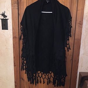 Black Vest Wrap S